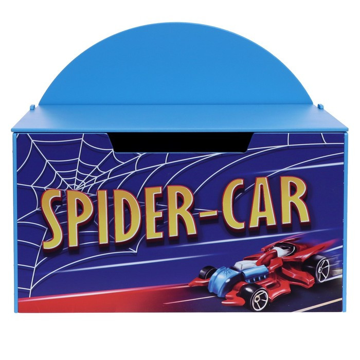 Контейнер-сундук с крышкой SPIDER CAR, цвет синий - фото 2 - id-p199101167