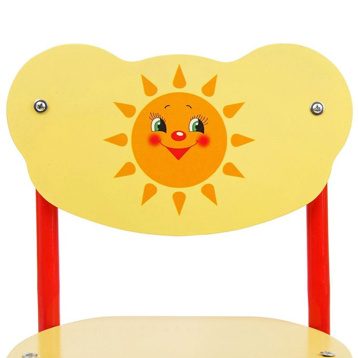 Детский стул «Кузя. Солнышко», регулируемый, разборный - фото 2 - id-p199102189