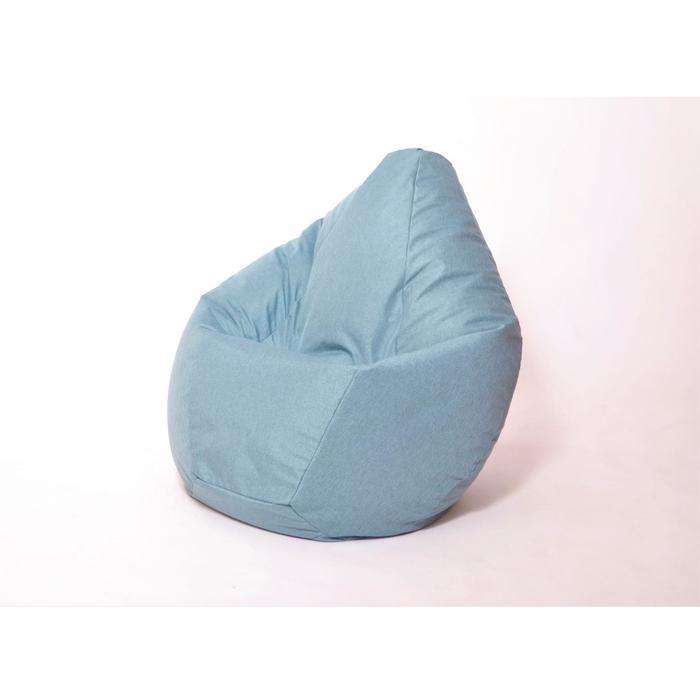 Кресло-мешок «Груша» малое, диаметр 70 см, высота 90 см, цвет мятный - фото 1 - id-p199119930