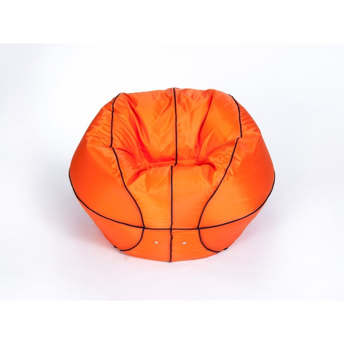 Кресло - мешок «Баскетбольный мяч» малый, диаметр 70 см, цвет оранжевый, плащёвка - фото 3 - id-p199119942