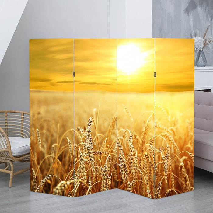 Ширма "Пшеничное поле", 200 х 160 см - фото 1 - id-p199119098