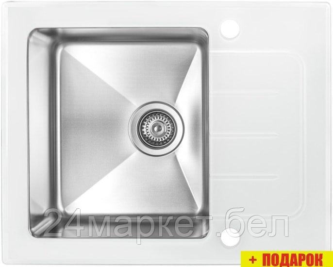 Кухонная мойка ZorG GS 6250 (белый)