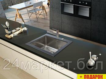 Кухонная мойка ZorG GS 5553 (черный), фото 2