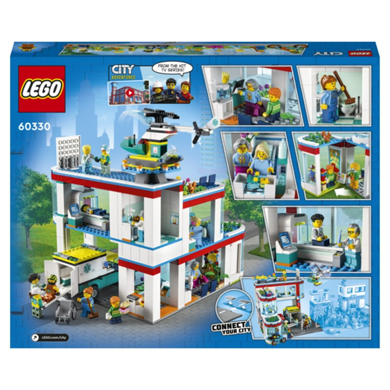 Lego Конструктор LEGO City Больница 60330 - фото 3 - id-p199156908