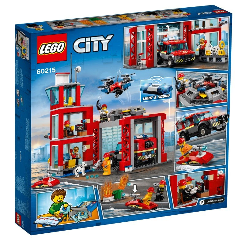 Lego LEGO 60215 Пожарное депо - фото 3 - id-p92124468