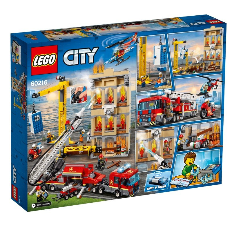 Lego LEGO 60216 Центральная пожарная станция - фото 3 - id-p92124469
