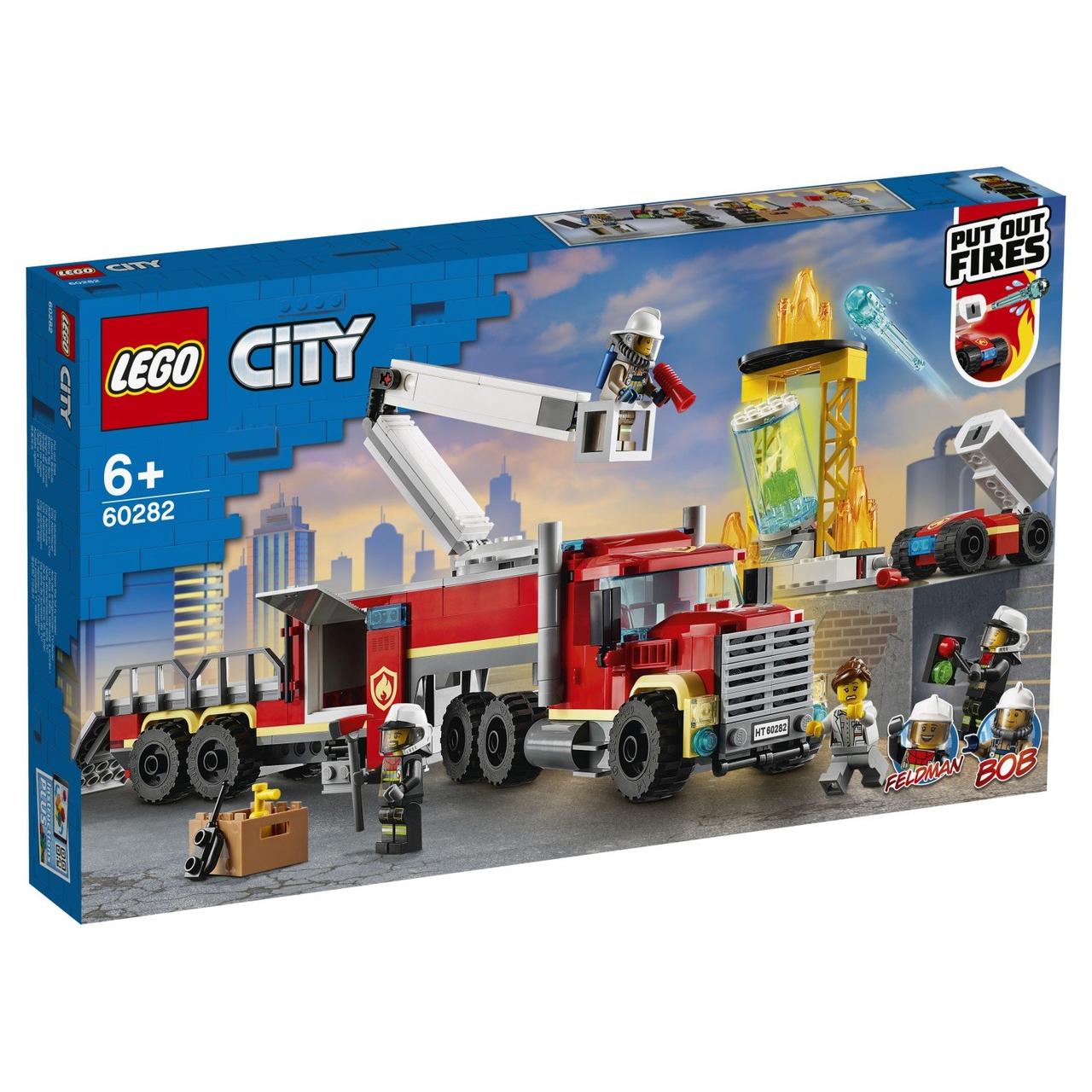 Lego Конструктор LEGO City Fire Команда пожарных 60282 - фото 2 - id-p199156916