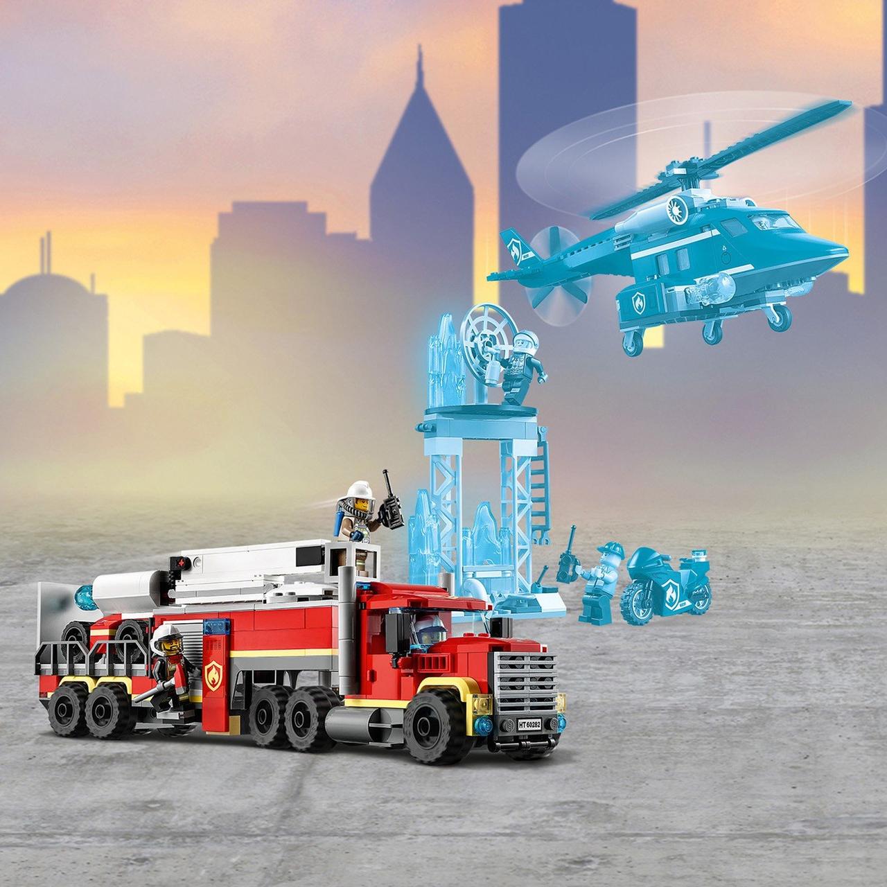 Lego Конструктор LEGO City Fire Команда пожарных 60282 - фото 9 - id-p199156916