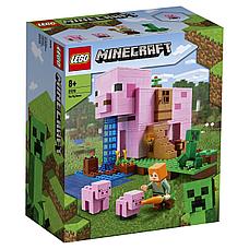 Lego Конструктор LEGO Minecraft "дом-свинья" 21170, фото 2