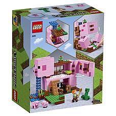 Lego Конструктор LEGO Minecraft "дом-свинья" 21170, фото 3