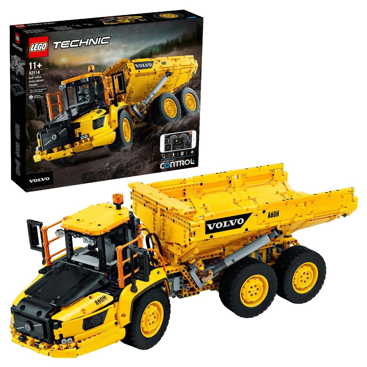 Lego Конструктор LEGO Technic Самосвал Volvo 6*6 42114