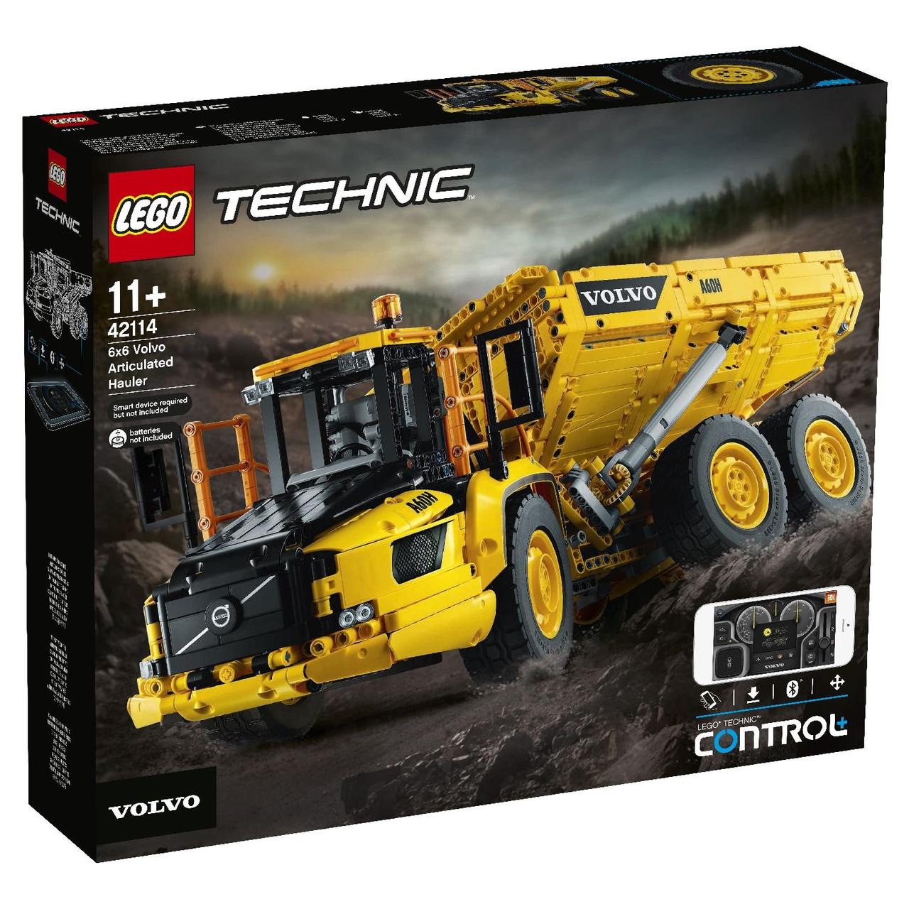 Lego Конструктор LEGO Technic Самосвал Volvo 6*6 42114 - фото 2 - id-p199156918