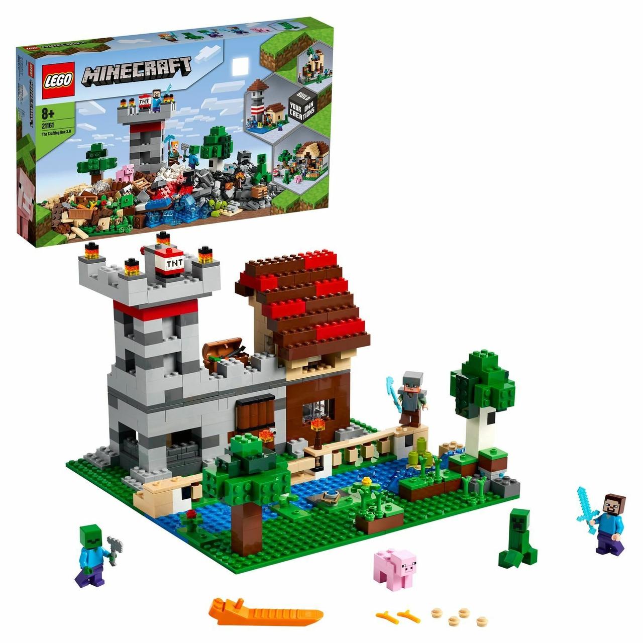 Lego Конструктор LEGO Minecraft Набор для творчества 3.0 21161 - фото 1 - id-p199156919