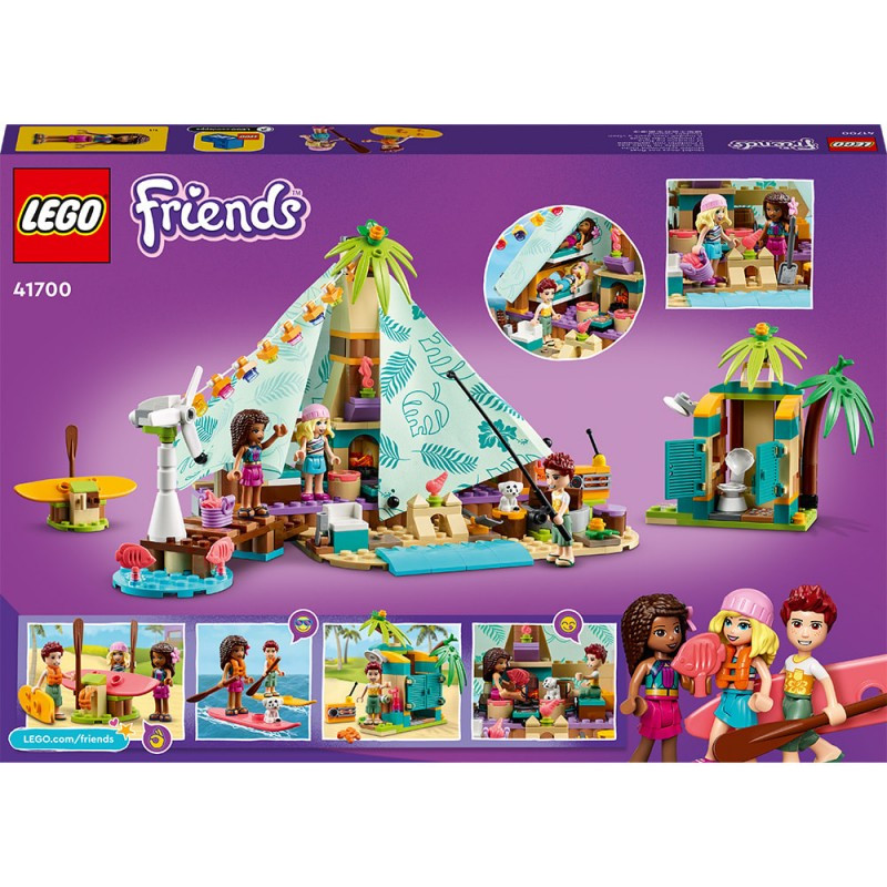 Lego LEGO Friends Кэмпинг на пляже 41700 - фото 3 - id-p199156923
