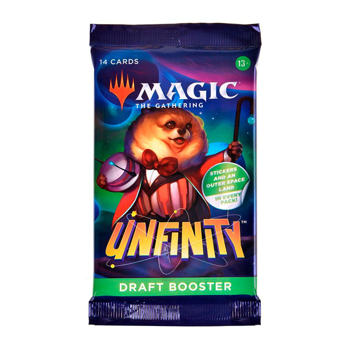 Magic: The Gathering. Unfinity. Draft Booster - фото 1 - id-p199157148
