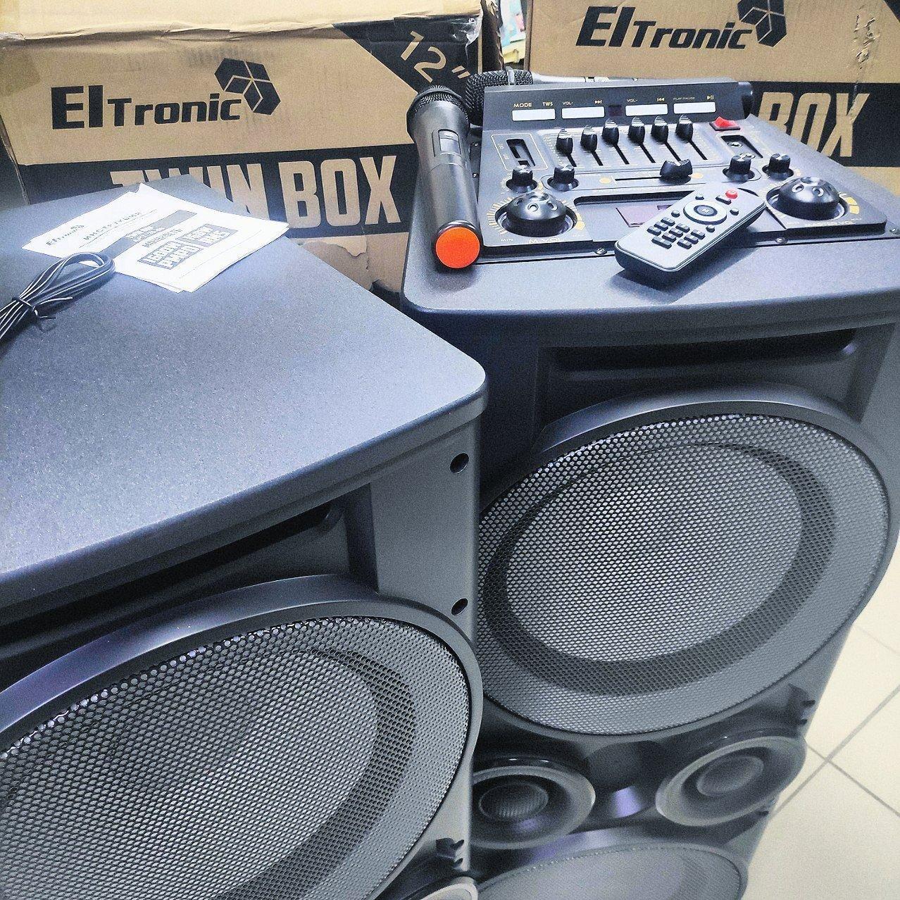 Профессиональная напольная акустическая система Eltronic 20-06 TWEEN BOX (в комплекте из двух колонок) с - фото 2 - id-p199157298