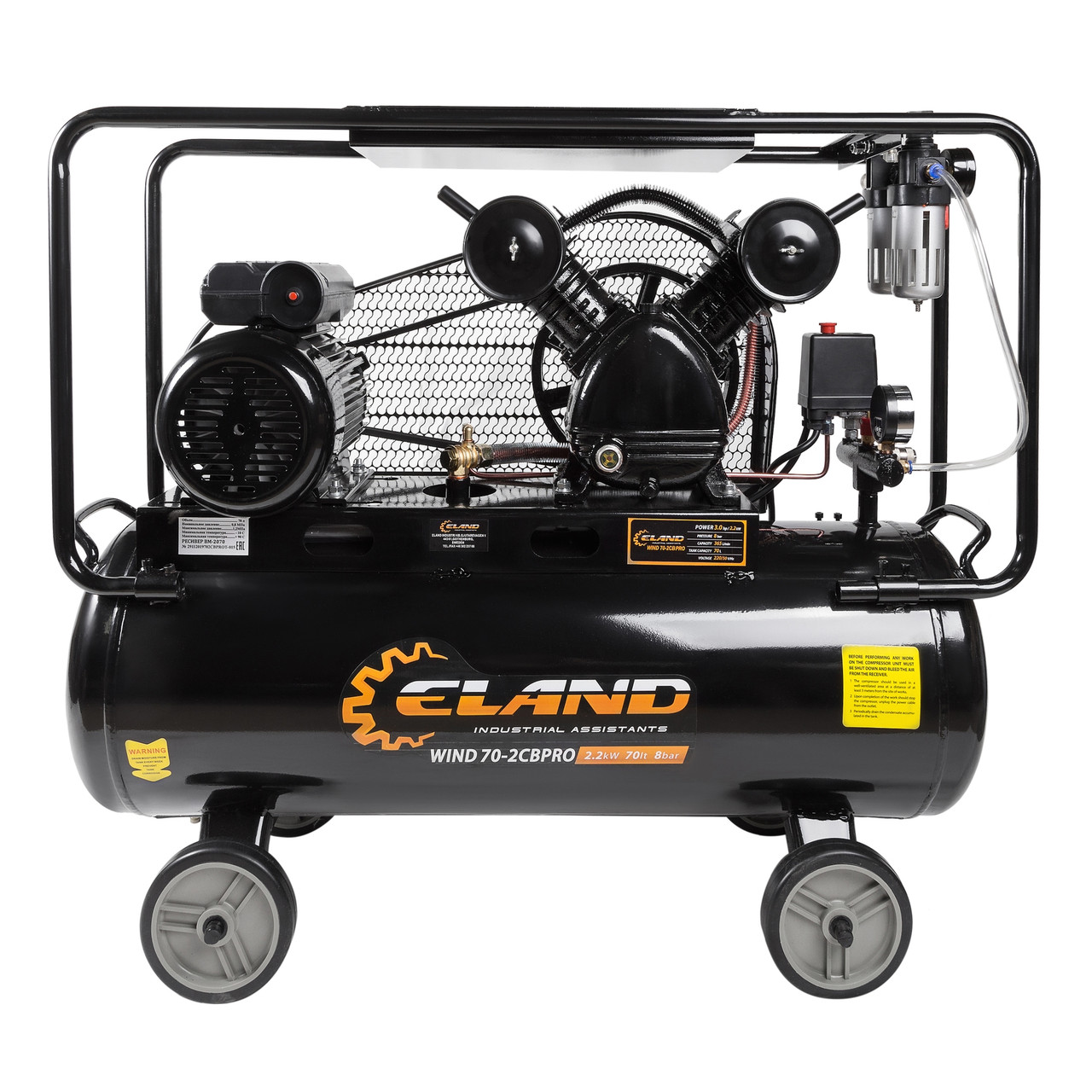 Компрессор ELAND WIND 70-2CB PRO - фото 2 - id-p199157636