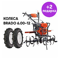 Культиватор Skiper GT-1600SB + КОЛЕСА Brado 6.00-12