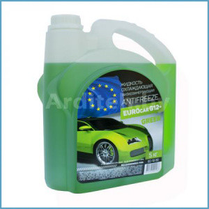 Антифриз EUROcar зеленый, G-12, 5 кг