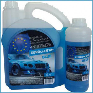 Антифриз EUROcar синий, G-12+, 1 кг