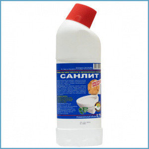 Средство для чистки и дезинфекции унитазов Санлит , 0,75 л, фото 2