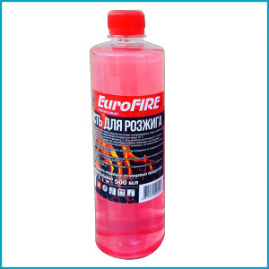 Жидкости для розжига EuroFIRE, 0,5 л
