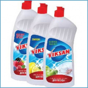Средство моющее жидкое для мытья посуды Виксан Лимон, 500 мл - фото 1 - id-p199157393