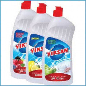 Средство моющее жидкое для мытья посуды Виксан Лимон, 5 л, фото 2