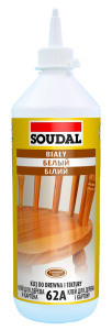 Клей для дерева и картона "Soudal" 62А белый 750 г