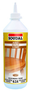 Клей для дерева и картона "Soudal" 62А белый 750 г - фото 1 - id-p199163042