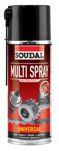 Универсальная смазка "Soudal" Multi Spray аэрозоль 400 мл, фото 2