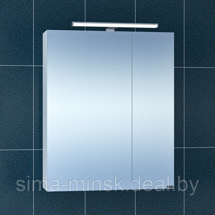 Зеркало-шкаф СаНта «Стандарт 60», со светом - фото 1 - id-p199169575