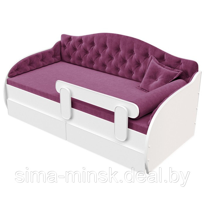 Чехол на кровать-тахту «Вэлли», размер 80x160 см, цвет лиловый - фото 1 - id-p199170365