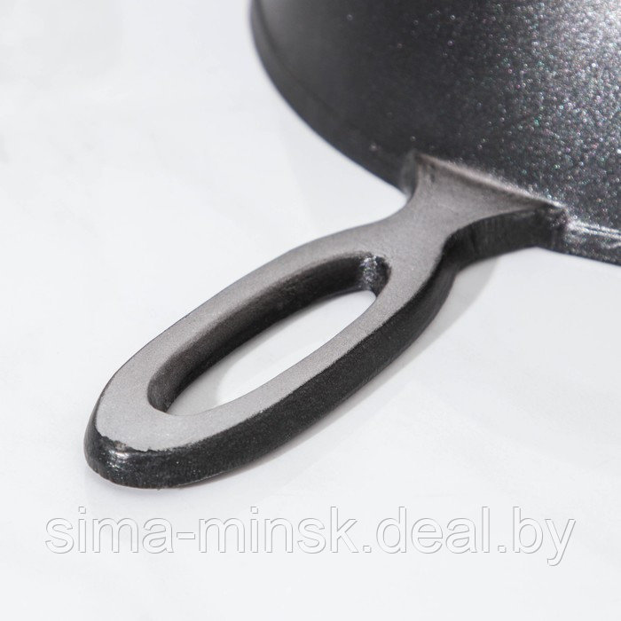 Сковорода «Сотейник», d=24 см, алюминиевая ручка, антипригарное покрытие, цвет чёрный - фото 5 - id-p199170028