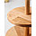Трёхъярусная подставка Adelica, d=32×26×20×1,8 см, высота 37 см, массив берёзы, пропитано маслом, фото 3