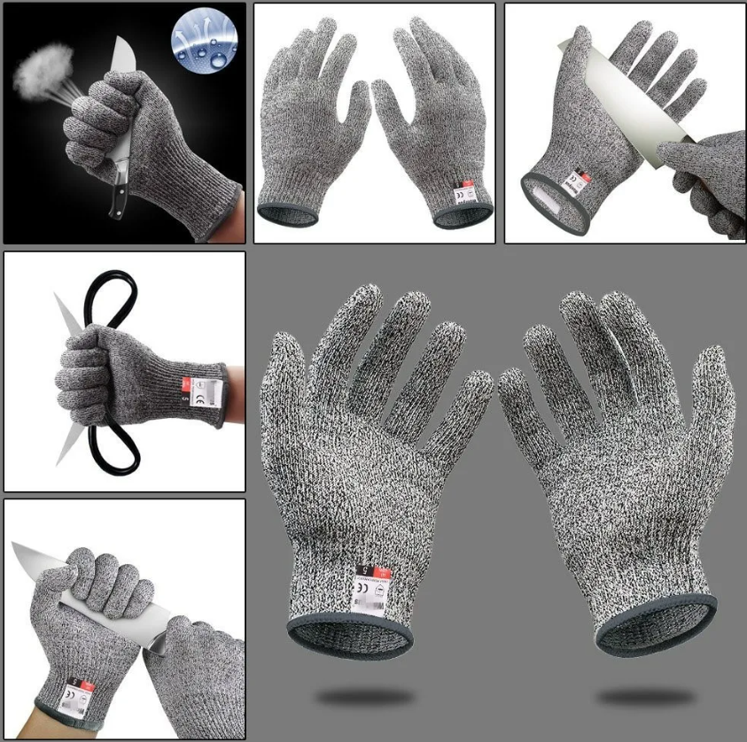 Защитные перчатки, устойчивые к порезам - фото 7 - id-p199170760