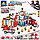 Детский конструктор Пожарная охрана станция 80532, серия сити cities пожарные аналог лего lego, фото 5