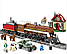 Детский конструктор на батарейках паровоз поезд на Диком западе 98250 аналог лего железная дорога, фото 4