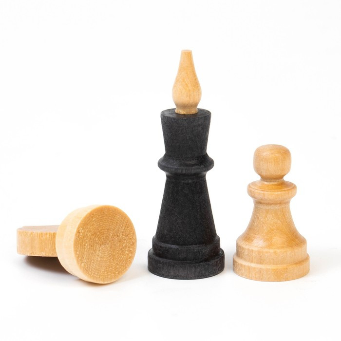 Шахматы, "Классика", король h-7 см, пешка h-4 см, доска 29 х 29 х 4 см - фото 2 - id-p199176966