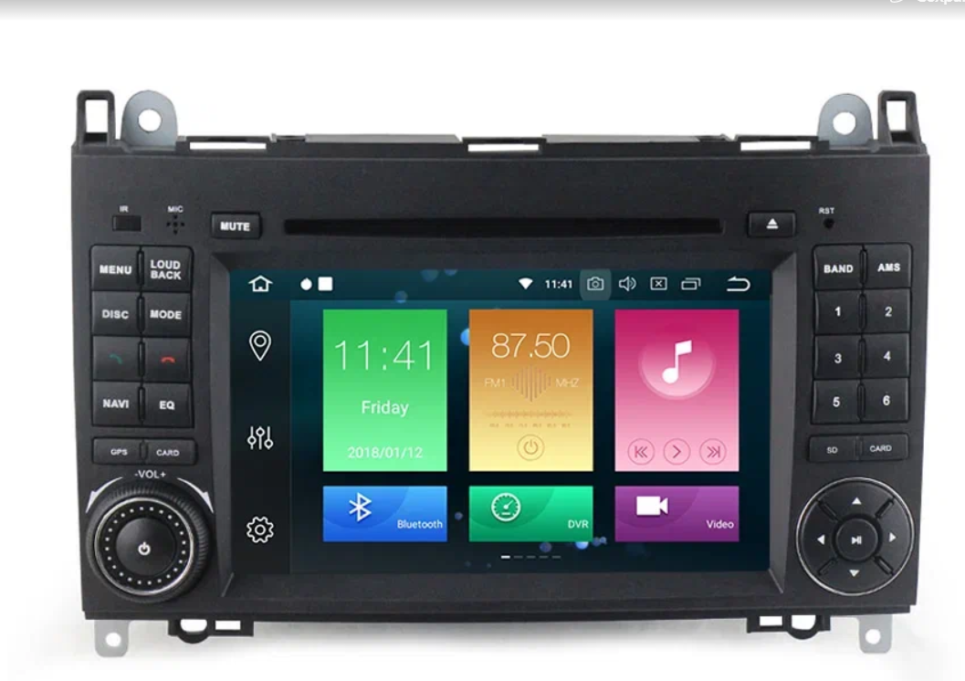 Штатная магнитола CarMedia Volkswagen Crafter 2006-2016 Android 10 - фото 6 - id-p95755927