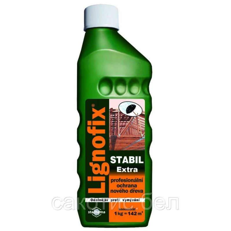 Lignofix Stabil Extra, 1 кг концентрат зеленый (профилактика от насекомых, грибков и плесени)