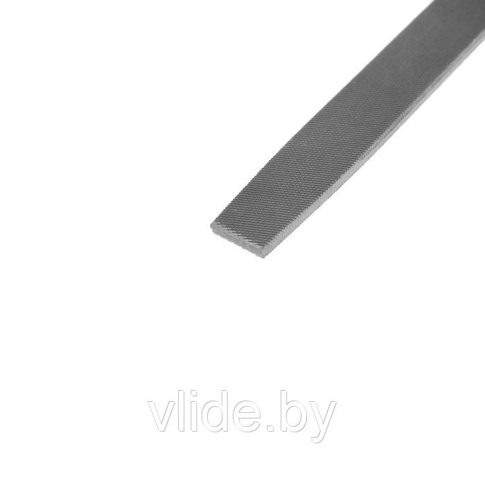 Напильник ТУНДРА, плоский, сталь У10, без рукоятки, №2, 150 мм - фото 3 - id-p199200831