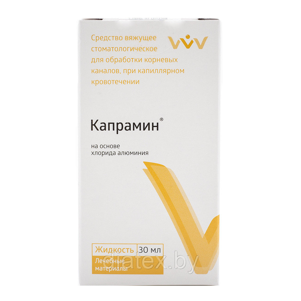 ВладМиВа, Капрамин, 30 мл, гемостатическая жидкость - фото 1 - id-p199200915