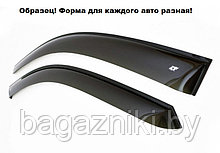 Ветровики клеящиеся Cobra tuning VW Polo V с 2010 3d (2 шт.)