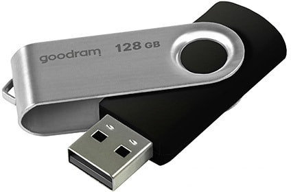 USB Flash GOODRAM UTS2 128GB (черный), фото 2