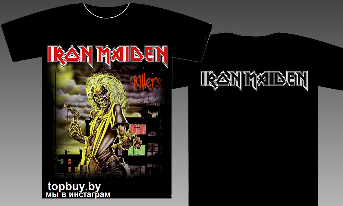 Футболка Iron Maiden "Killers".