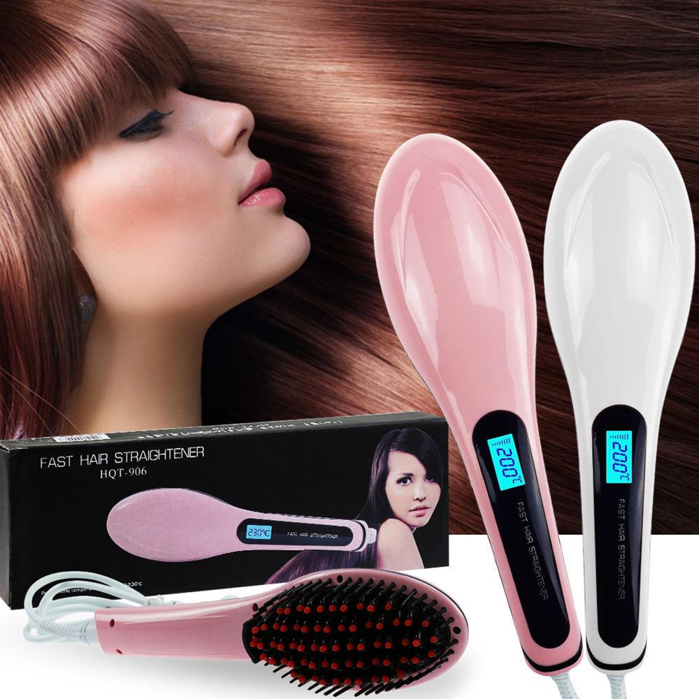 Расчёска для выпрямления волос Fast Hair Straightener HQT 906 - фото 5 - id-p199231067