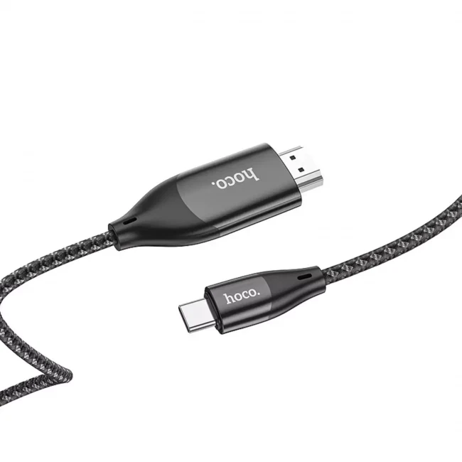 Кабель Hoco UA16 USB-C 3.1 - HDMI, 4K, 2 метра - фото 4 - id-p199229799