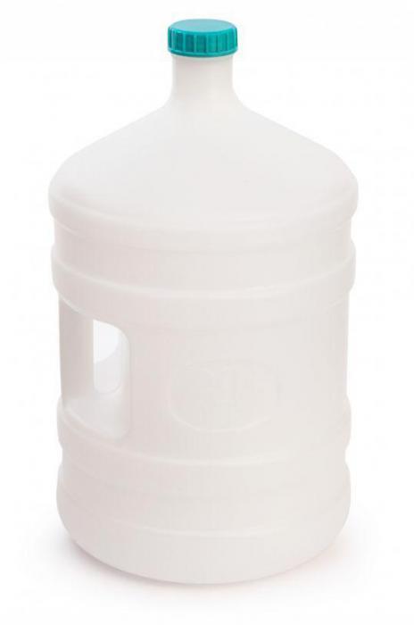 Пластиковая канистра-бочка пищевая для воды АЛЬТЕРНАТИВА М267 бутыль с ручкой 20 литров - фото 2 - id-p190234293