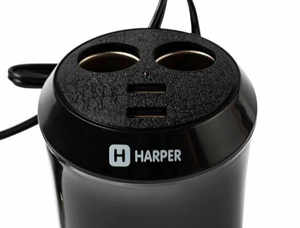 HARPER DP-186 разветвитель на 2 выхода + 2 USB - фото 3 - id-p193905560